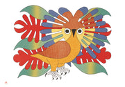 Sun owl and foliage