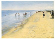 Zomerdag aan het zuidstrand van Skagen