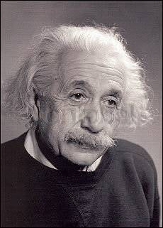 Portret Albert Einstein