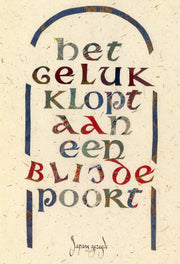 Het geluk klopt... Postkaart