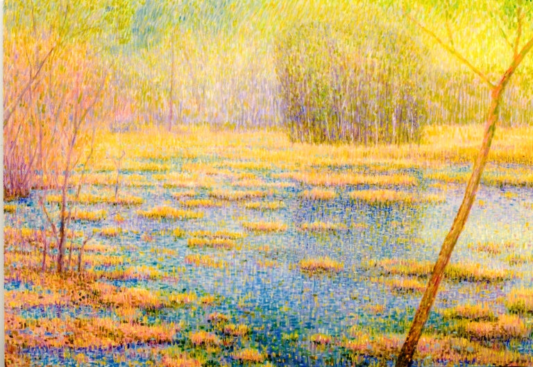 Blauwgroen ven