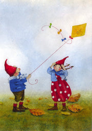 Pippa en Pelle in de herfstwind
