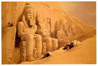 The great temple of Abu Simbel