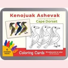 Coloring cards from Cape Dorset