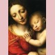 Die Madonna, das schlafende Jesuskind haltend