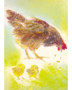 Huhn mit Küken