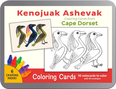 Coloring cards from Cape Dorset