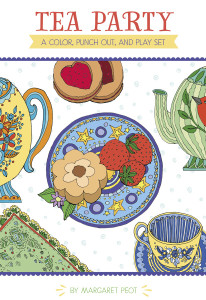 Tea party - A color, punch out and play set