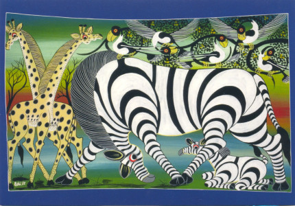 Grosses Zebra