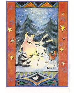 Gemeinsam beim Licht - Postkarte