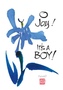 O joy! It's a boy!
