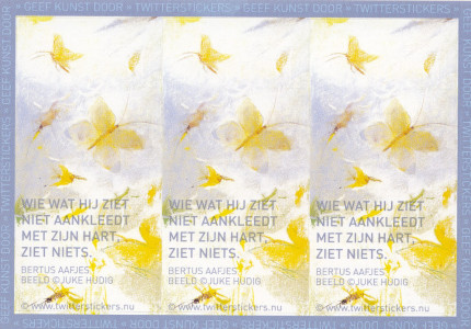 Wie wat hij ziet ....