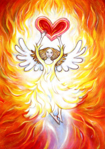 Passionengel - Postkarte