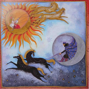 Sonne, Mond und Sterne