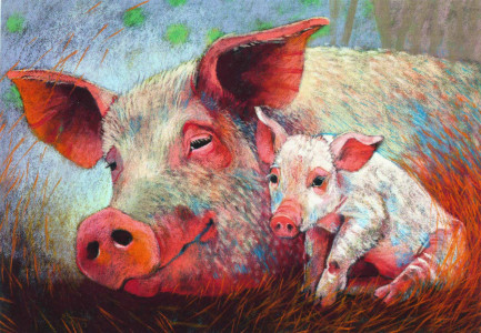 Mutter und Kind - Loes Botman