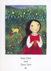 Carry yarn