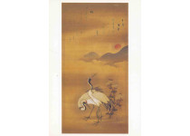 Japanese cranes (set)