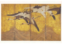 Japanese cranes (set)