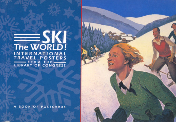 Ski - The world! International Travel Posters