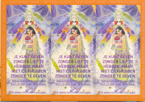 Je kunt geven zonder.....