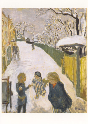 Kinderspiele im Schnee