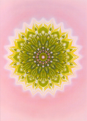 Herz Chakren Mandala
