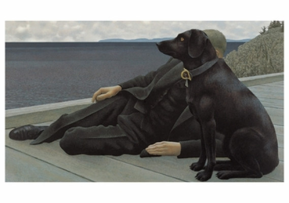 Dog and priest