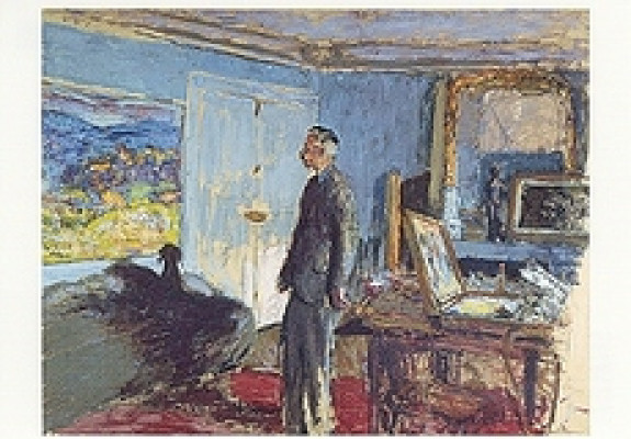 Olskizze für das Porträt von Bonnard
