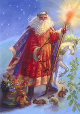 Weihnachtsmann & Einhorn