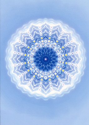 Hals Chakren Mandala