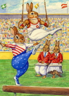 The gymnasts