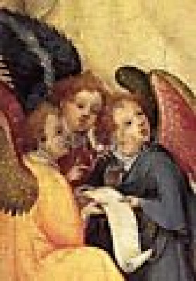 Die Hl Veronika mit dem Schweisstuch Christi (detail)