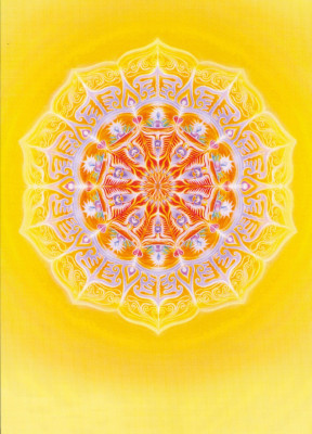 Sonnengeflecht Chakren Mandala