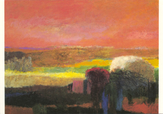Rote Landschaft
