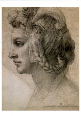 Ideal head of a woman