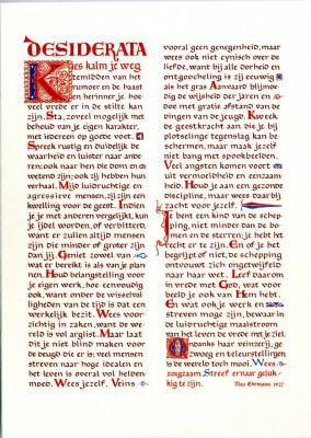 Desiderata