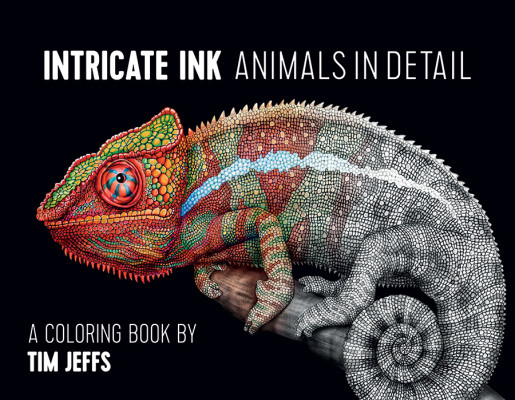 Intricate Ink: Animals in detail: A coloring book by Tim Jeffs