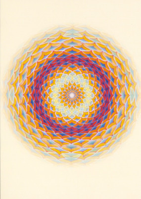 Scheitel Chakren Mandala