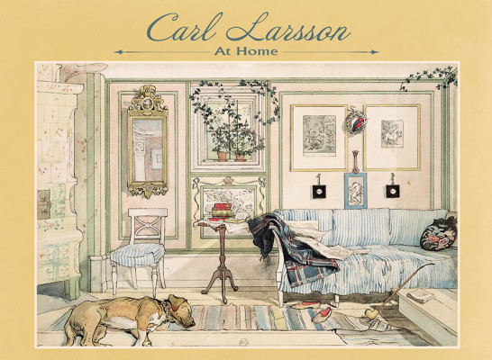 Carl Larsson at home
