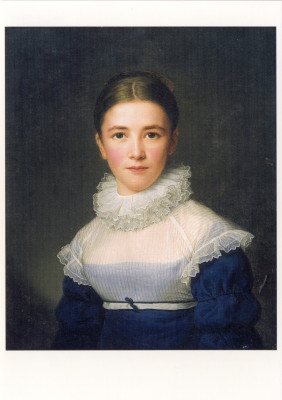 Lina Gröger, die Pflegetochter des Künstlers