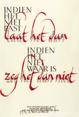 Indien het niet past
