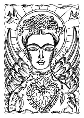Frida Kahlo Angel
