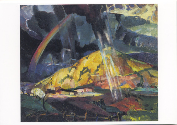 The springtime rainbow