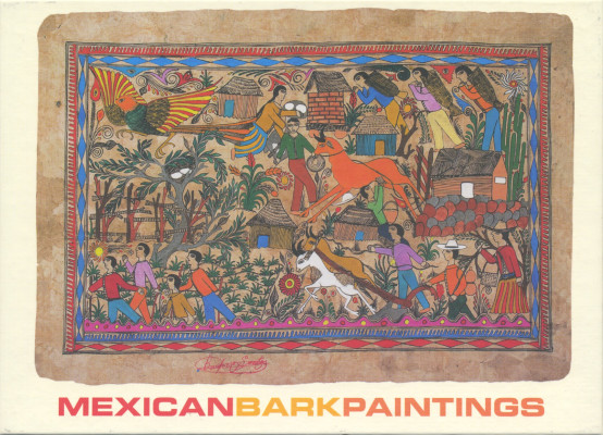 Mexican bark paintings