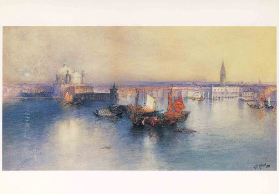 Venice from the tower of San Giorgio - Thomas Moran
