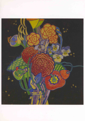 Bouquet textile design - Charles Rennie Mackintosh