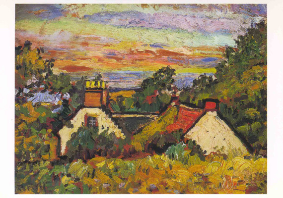 Cottage, Fife - George Leslie Hunter