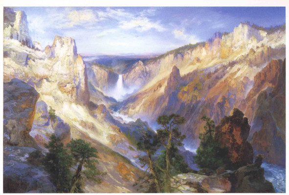 Grand Canyon of the Yellowstone, Wyoming - Thomas Moran