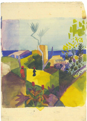 Landschaft am Meer