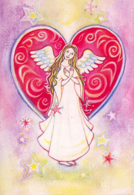 Angel of compassion